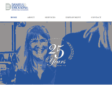 Tablet Screenshot of danielserickson.com